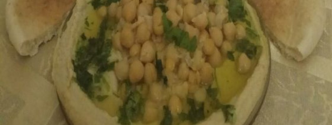 מתכון חומוס עם שמן זית