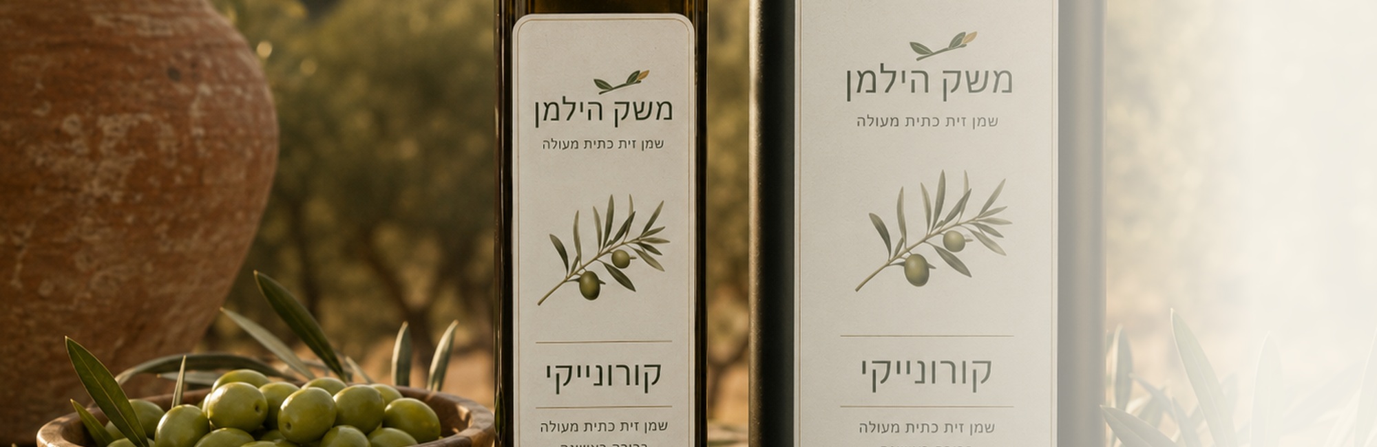 שמן זית קורונייקי - Koroneiki