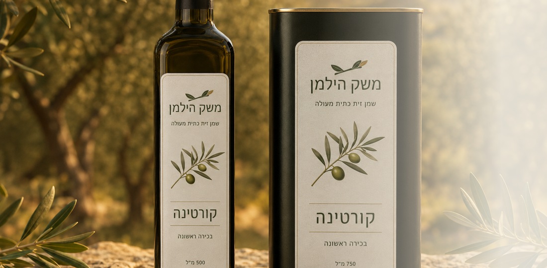 שמן זית קורטינה - Coratina