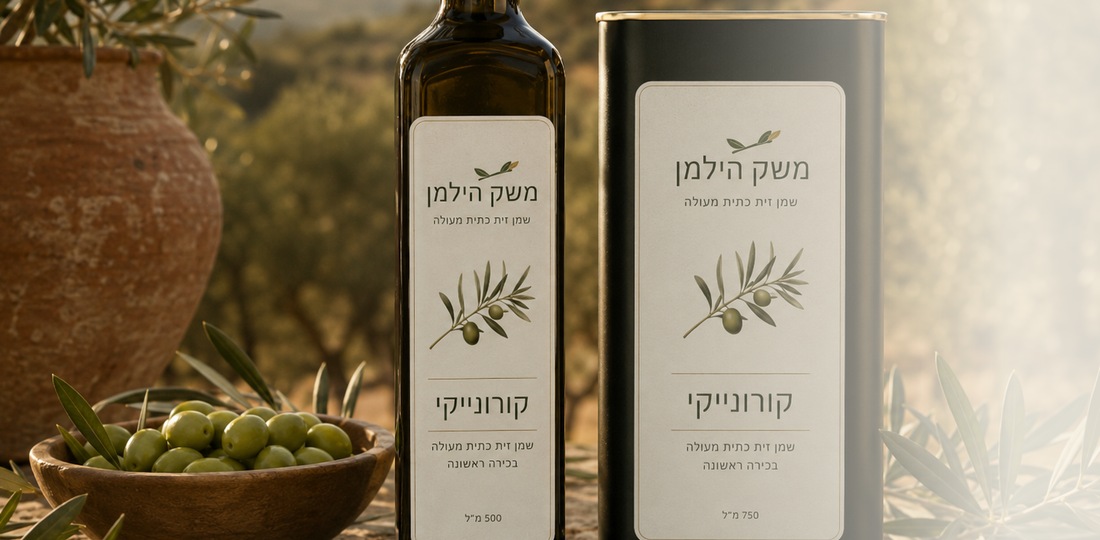 שמן זית קורונייקי - Koroneiki